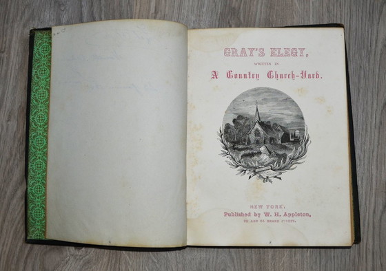 Elegia di Gray, scritta nel cimitero di una chiesa di campagna – Litografie e stampe, Other (photo 5 of 6)