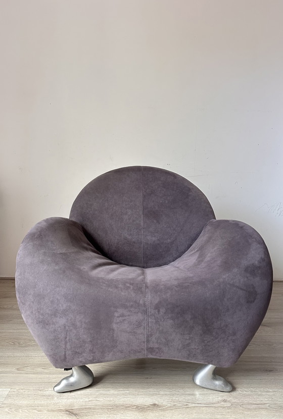 Image 1 of 2x Leolux Papageno design fauteuils