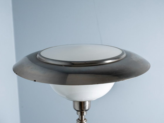 Image 1 of Lampada da tavolo Art Déco con vetro opalino, circa 1930