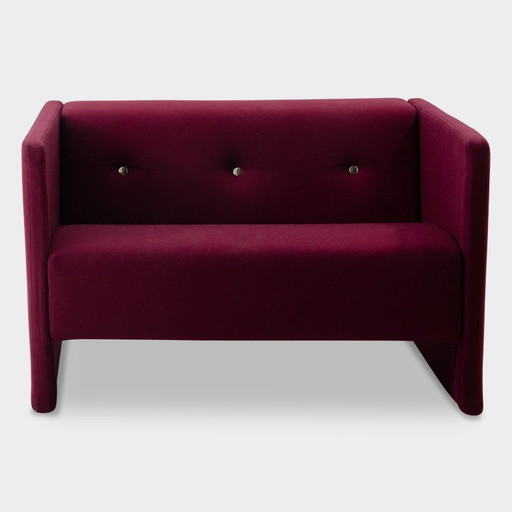 Moooi Bottoni fauteuil, paars, 62 x 100 cm – Textile (photo 2 of 7)