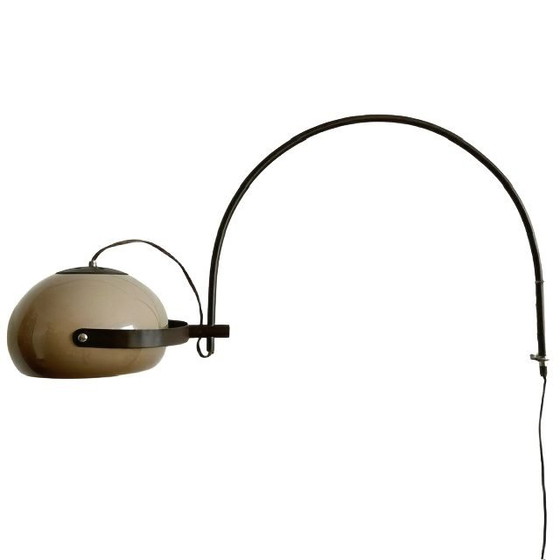 Mid-Century Design Dijkstra Arc Lamp Mushroom Wall Lamp 1970s – Dijkstra Lampen, Wall lights, Metal, Plastic (photo 2 of 12)
