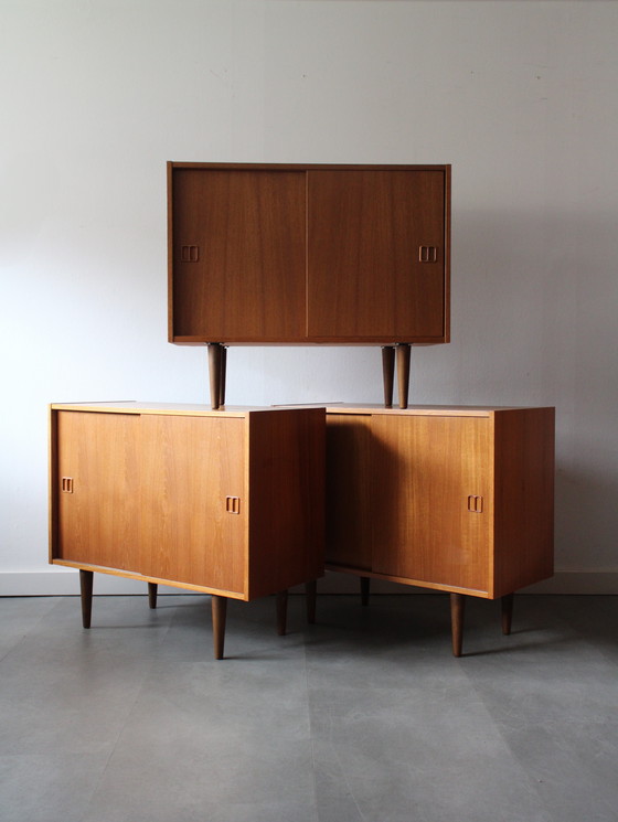 Image 1 of Vintage Danish sideboard in teak (3 pieces available!)