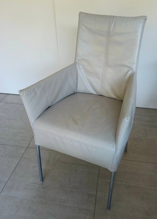 6x Esszimmerstuhl Leder