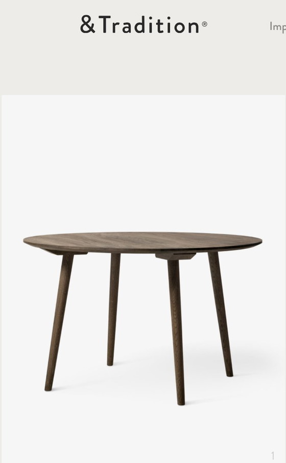 Table SK4 et 4 chaises assorties de la marque Tradition In Between Design. Excellent état. – &Tradition (photo 9 of 9)