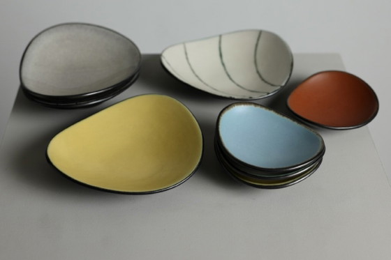 Collezione di otto ciotole in ceramica Fritz van Daalen, Germania, anni '50 – Fritz van Daalen Keramik (photo 5 of 35)