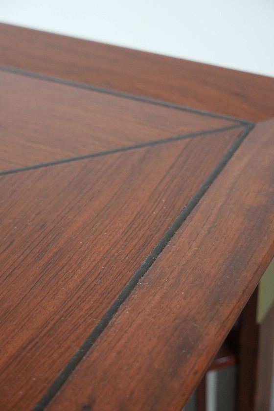 Image 1 of High square Art Deco Schuitema design side table in very good condition