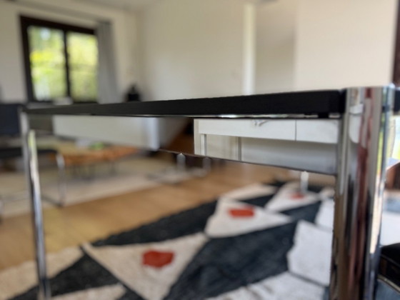 Image 1 of USM Haller black table 200 x 100