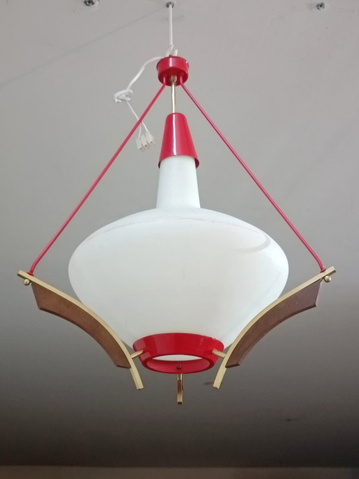 Scandinavische hanglamp, jaren 60