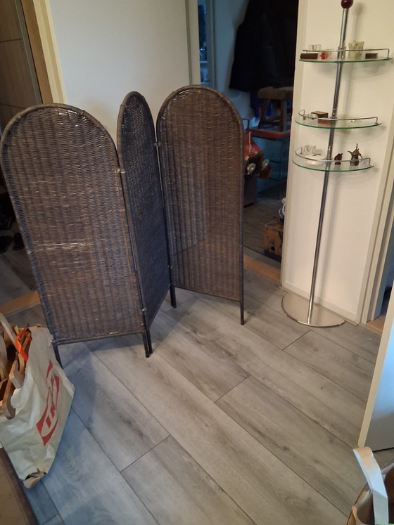 Image 1 of Vintage Wicker/Rattan Room Divider