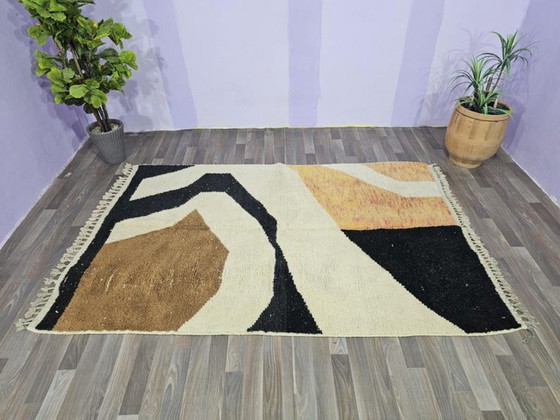 Image 1 of Tapis marocain artisanal en laine 300cmx150cm