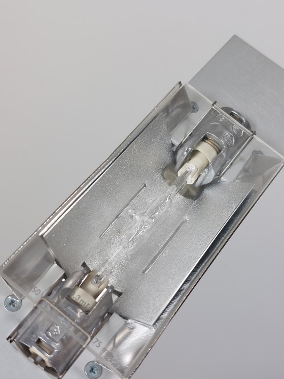 Image 1 of Minimalist vintage wall lamp Ingo Maurer Wandering Finger Designer Metal