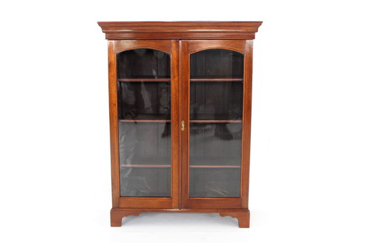 Top ! vitrine anglaise, armoire, vertical en acajou, restauré