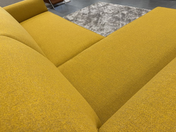 Image 1 of Canapé d'angle Design on Stock Bloq en tissu jaune 275x178
