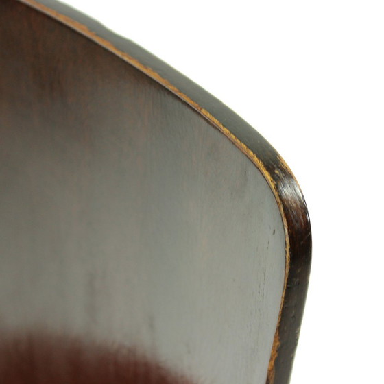 Image 1 of Set of 4 Dining Chairs H 214 by Jindrich Halabala, Set of Four, Czechoslovakia, 1930s