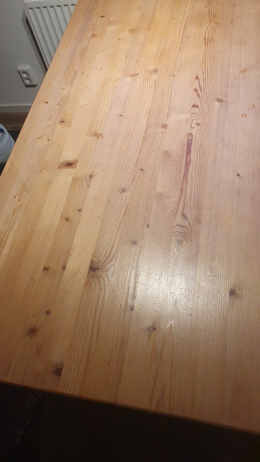 Grenen eettafel