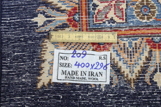 Image 1 of Tapis persan original noué à la main Kashmar Fein Paradise Design 400 X 296 cm Top Condition