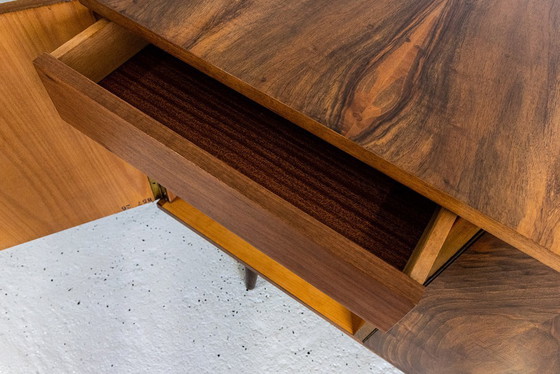 Image 1 of Credenza vintage in noce di Lfm, Polonia, anni '70