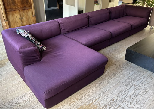Young Endless Hoek Loungebank Met Chaise Longue Stof Balder 2344