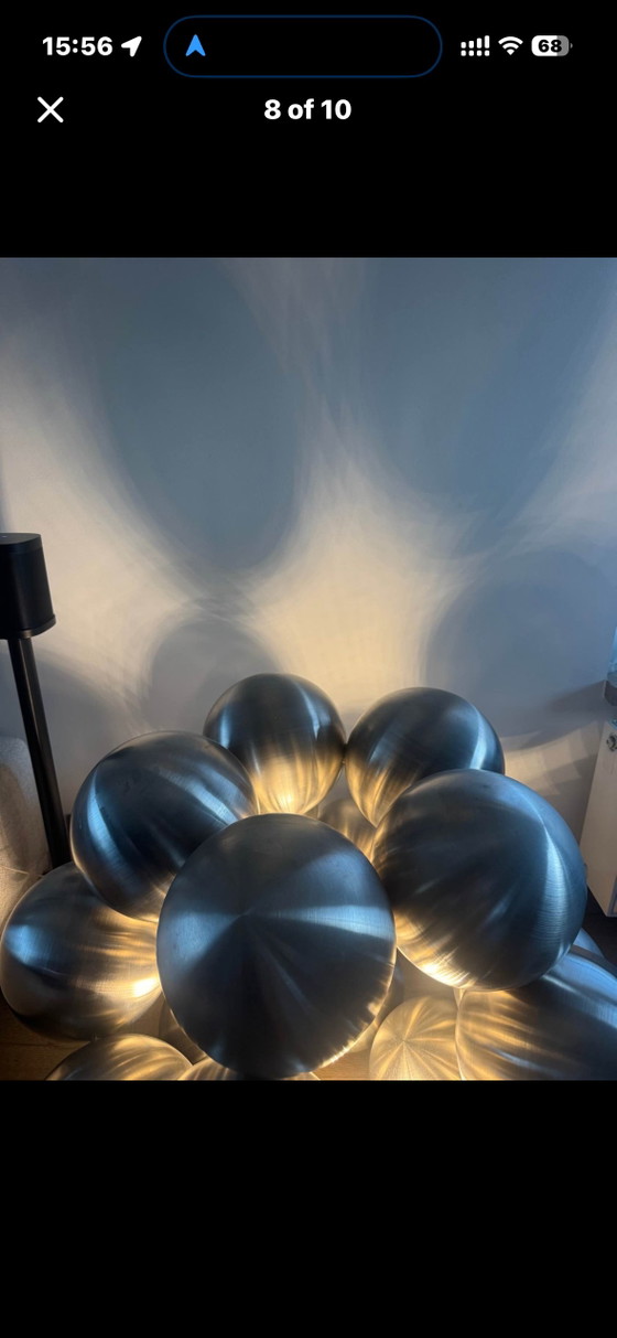 Objet Lumineux Design Unique Marcel Simons 02 – Lampadaires, rvs (photo 8 of 10)