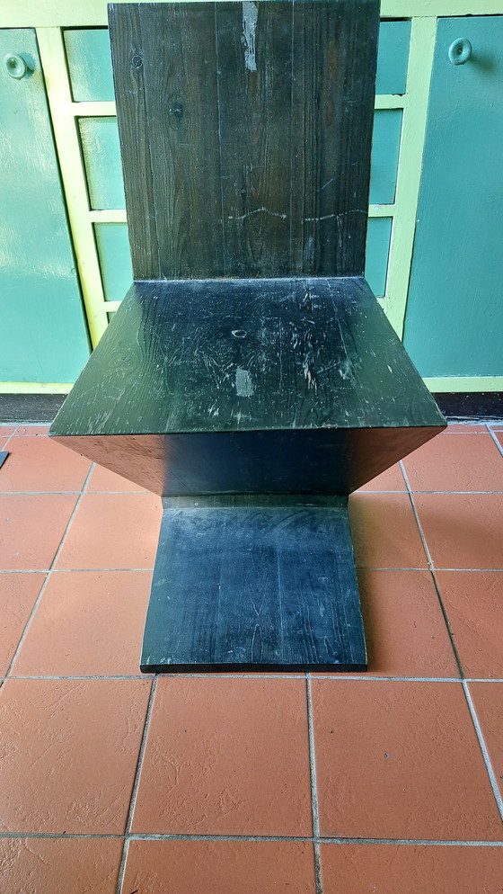 Image 1 of Chaise Zigzag