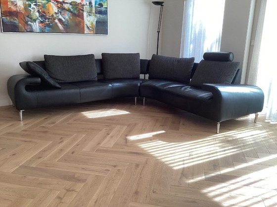 Image 1 of Wunderschönes Leolux Vol de Reve Ecksofa - Design