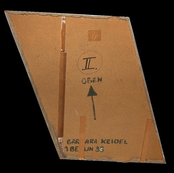 Image 1 of Keidel, Barbara - Trapez II - tecnica mista/collage - firmata a mano unica