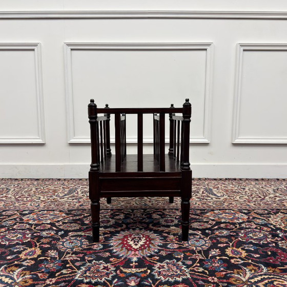Portariviste classico inglese – Metallo, Legno (photo 4 of 9)