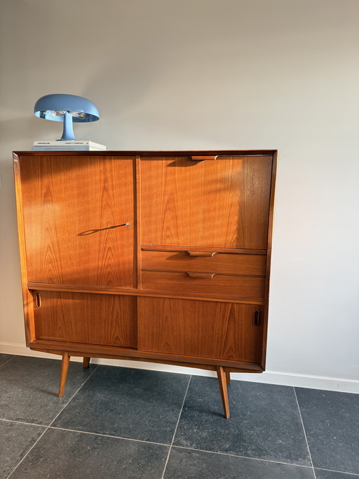 Mid-century teak dressoir jaren 60
