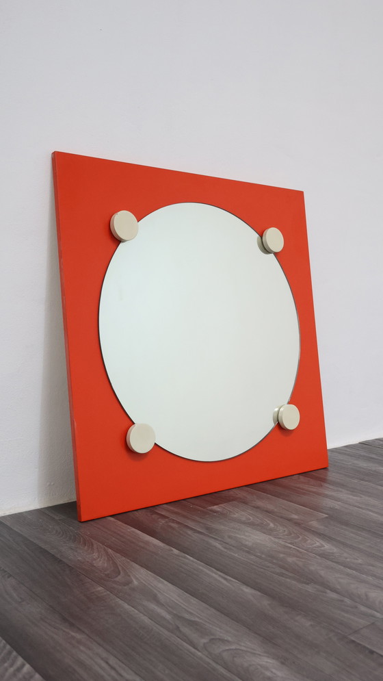 Image 1 of Space Age Mirror Design 1970s Modern Vintage