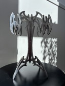Portacandele dal design insolito in metallo - Gotico - Cyber ​​Gothic - Y2K