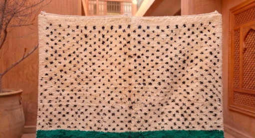 Tapis Berbère Marocain Au Charme Naturel 250cmx150cm – vloerkleden en tapijten, Cotton (photo 2 of 5)