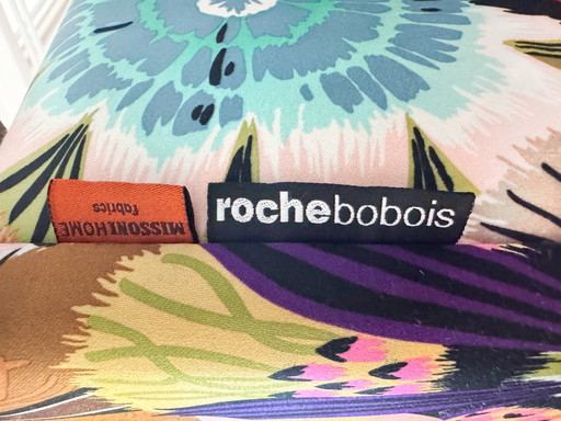 Original Roche Bobois Mah Jong Corner Sofa Hans Hopfer Missoni Modules