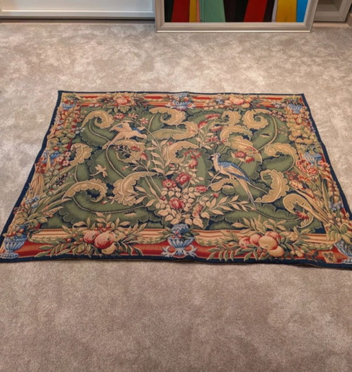 Verdure de Grammont" (Pattern 3944) tapestry by Point de L'Halluin in excellent condition (130 cm × 165 cm)