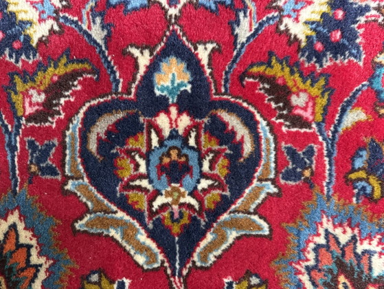 Groot Handgeknoopt Perzisch Mashad Tapijt 300 × 290 Cm – Meshad, Vloerkleden en tapijten, Wool (photo 9 of 15)