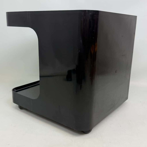 Carrello bar roulante modello "Game" di Marcello Siard per Collezioni Longato Padova, Carrelli bar, Nero (foto 11 di 17)