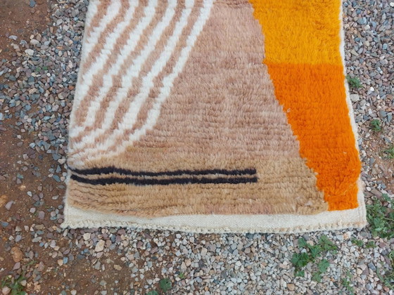 Tappeto in lana marocchino fatto a mano, 250cm x 150cm, pezzo unico. – Tappeti, Wool (photo 2 of 9)