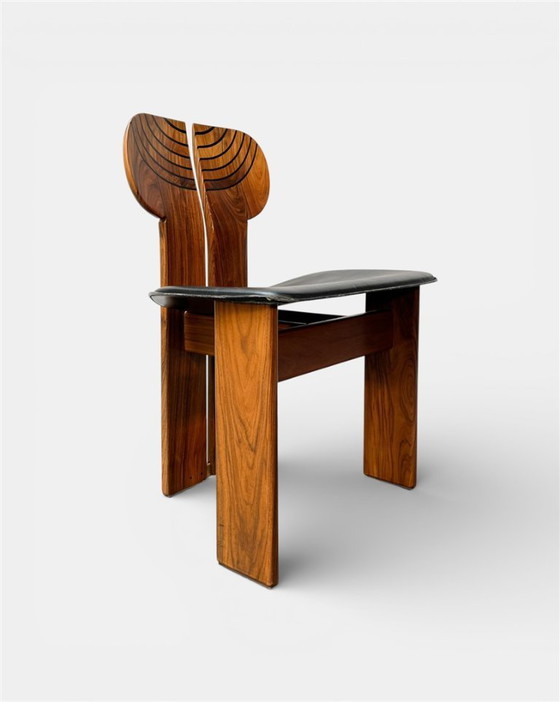 Image 1 of Tobia & Scarpa 'Africa', für Maxalto, Esszimmergarnitur, ca. 1975. Sehr guter Zustand.