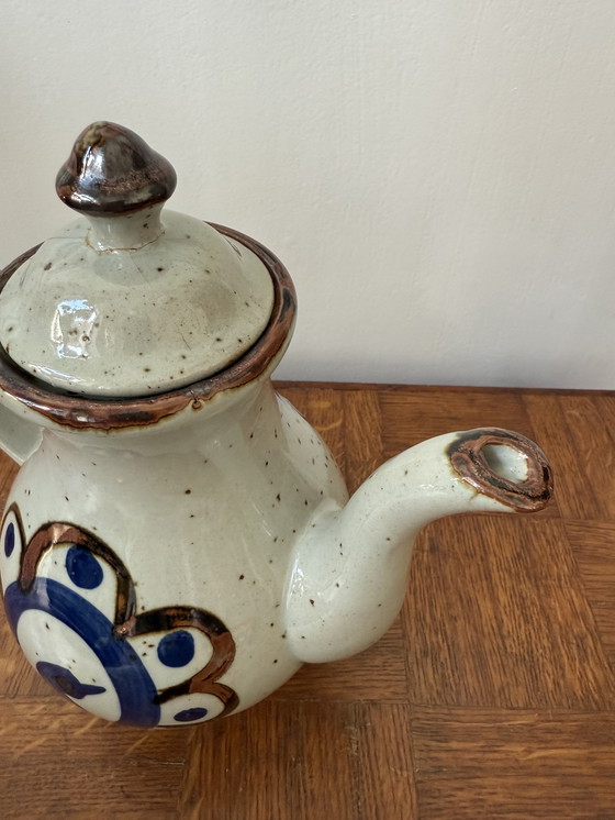 Image 1 of Vintage stoneware teapot