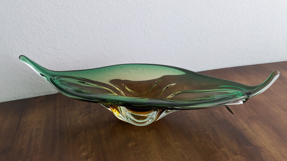 Image 1 of Murano Sommerso Schale - Flavio Poli für Seguso Vetri d'Arte - XL (48cm!)
