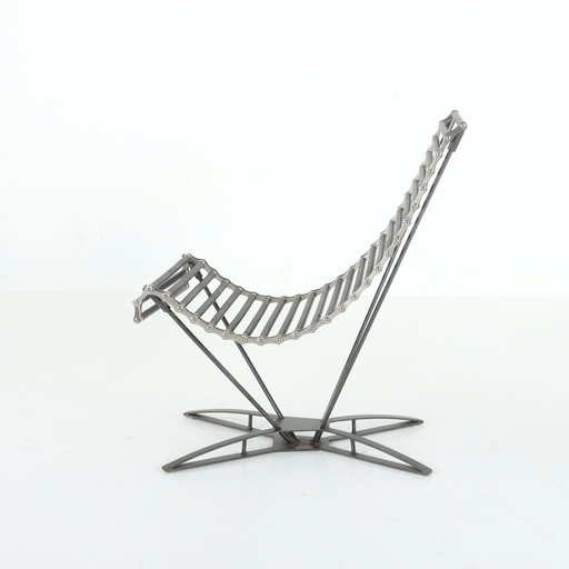 Jean-Marc Mouligné armchair and footrest