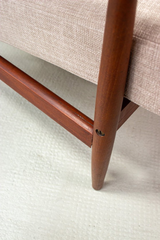Image 1 of 2 poltrone vintage in teak, poltrona danese di metà secolo, anni '60