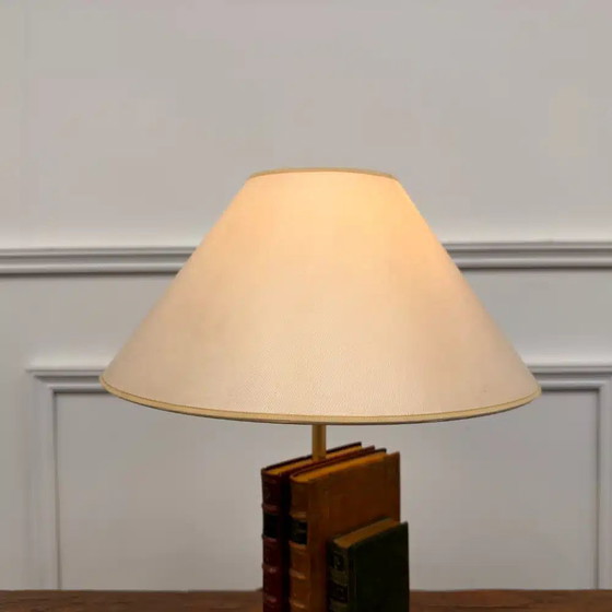 Classic English Books Table Lamp, Desk lamps, Wood (photo 4 of 7)