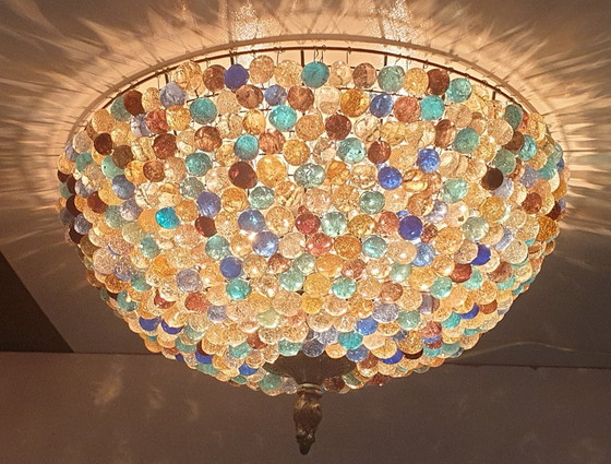 Gran Plafón Murano Uvas Cristal (37 Cm) – Plafones, Vidrio (photo 13 of 24)
