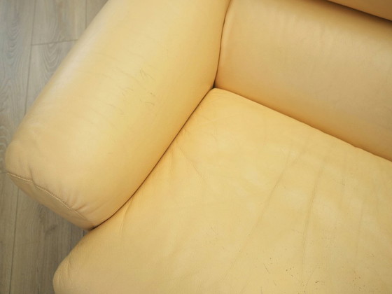 Image 1 of Ledersofa, italienisches Design, 1960er Jahre, Produktion: Italien