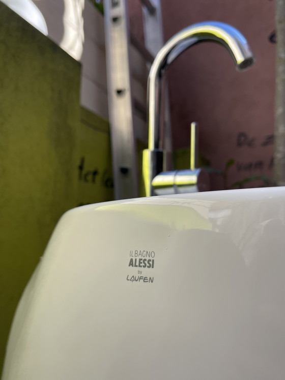 Image 1 of Alessi Il Bagno washbasin and toilet, design Stefano Giovannoni