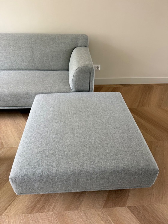 Divano e pouf EYYE, Sofà, Tessile, Metallo, Grigio, Modern (foto 4 di 7)
