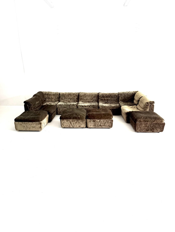 Vintage XL 11-piece modular sofa, Laauser ‘80 – Wood, Plastic (photo 2 of 15)
