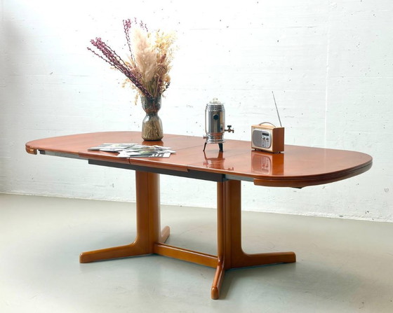 Image 1 of Eleganter Lübke Ausziehtisch aus Kirschholz – zeitloses Design und hochwertige Verarbeitung