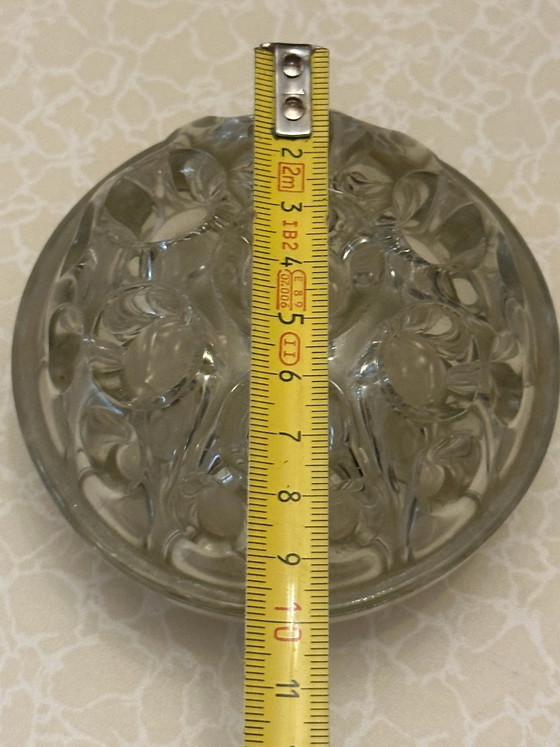 Molded Glass Flower Frog - 19 Holes 1950s – Vases (photo 12 of 13)