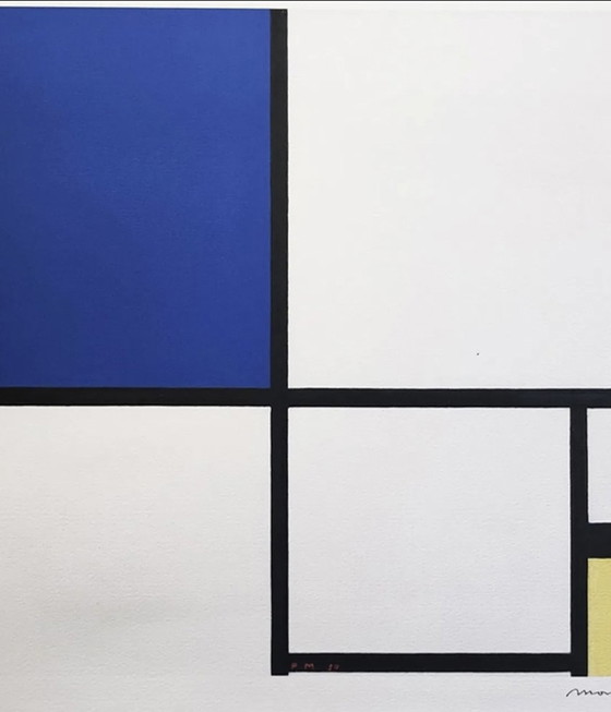 Image 1 of Lithographie Mondrian 38/200
